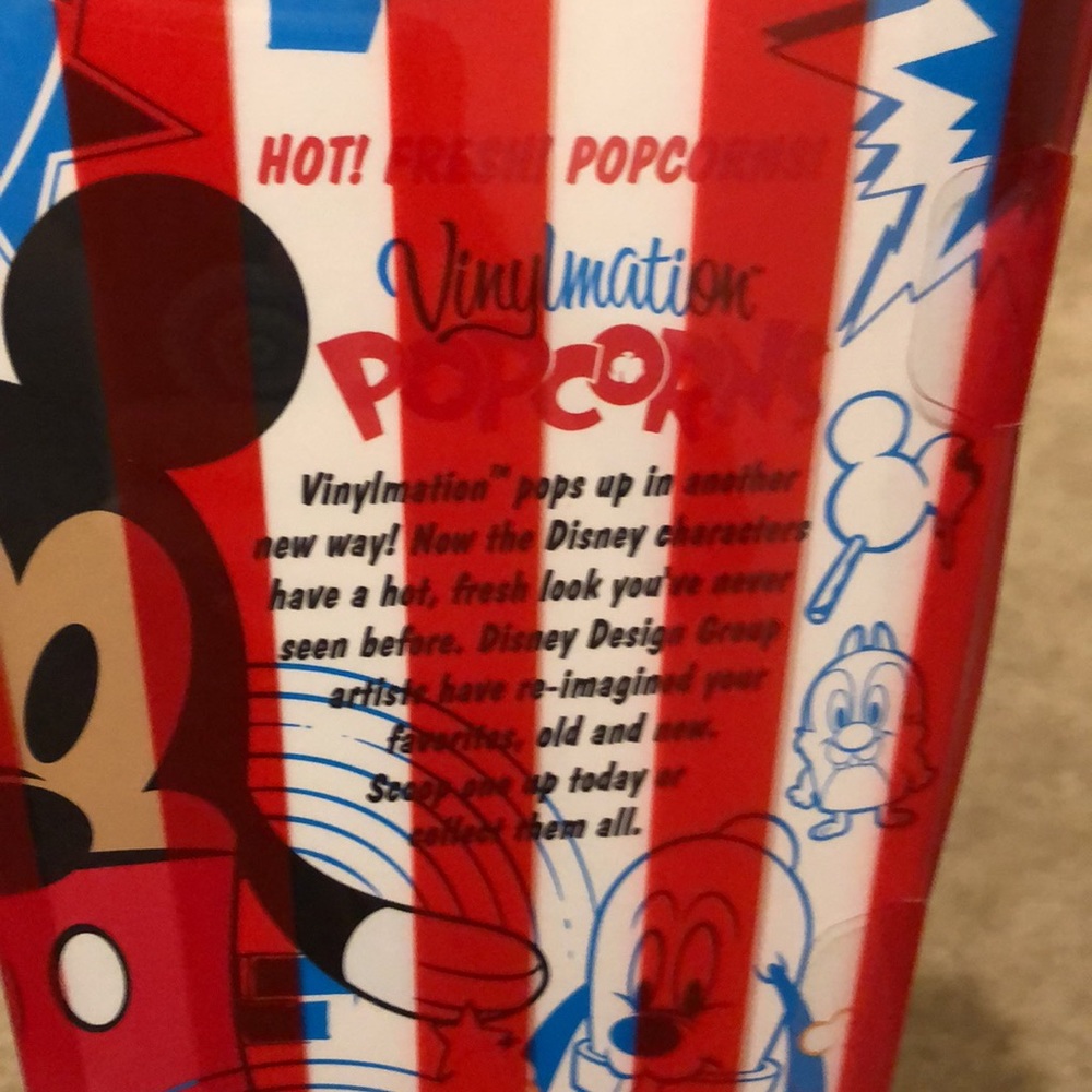 NWT HP 🎉Disney sully vinylmation popcorn collectible figure - Picture 2 of 2